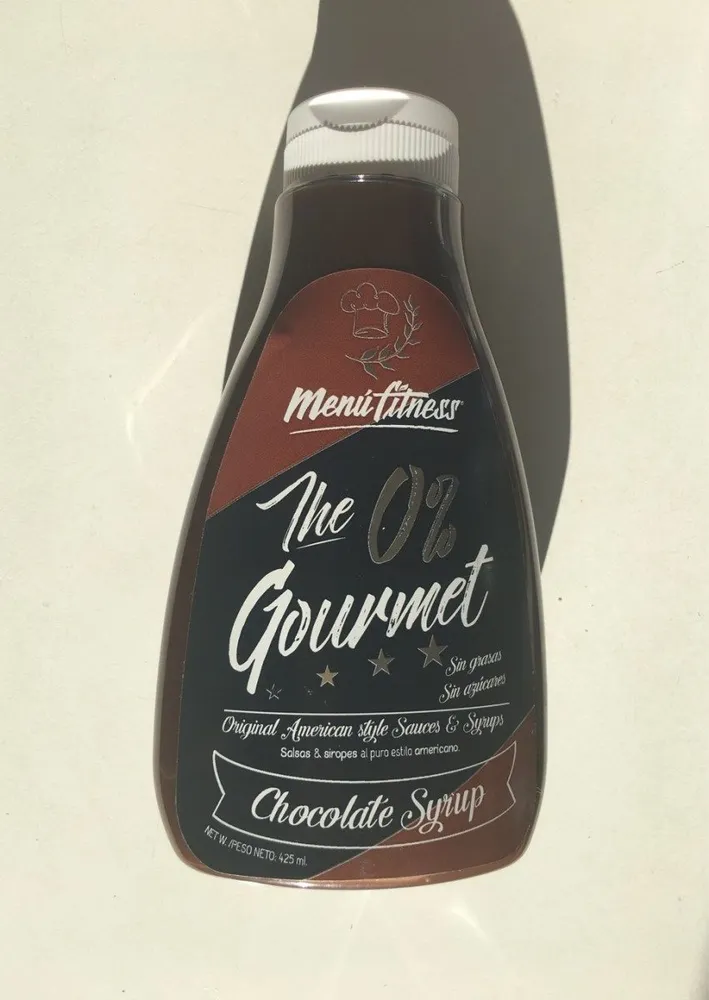 The 0% Gourmet chocolate syrup