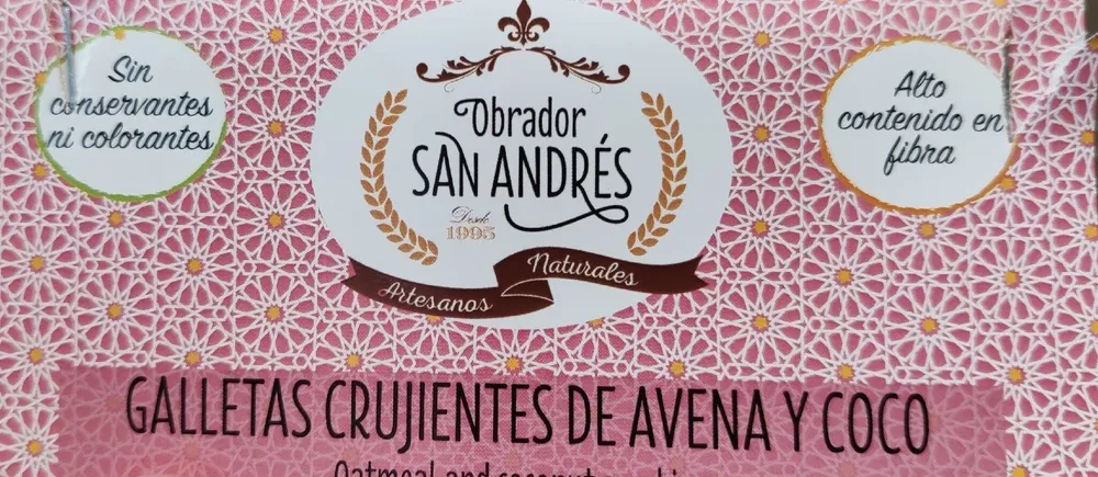 Galletas Crujientes de Avena y Coco