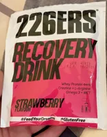 Recovery drink strawberry