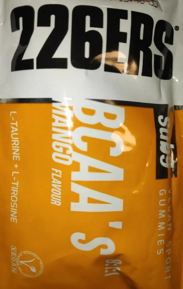 BCAA's mango flavour