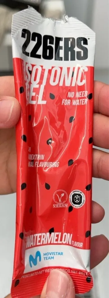 Isotonic gel (watermelon)