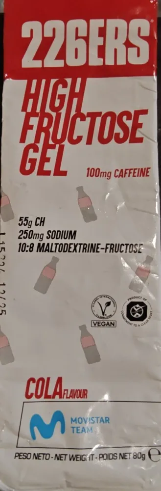 High fructose gel