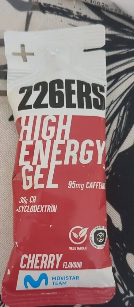 High energy gel - coca