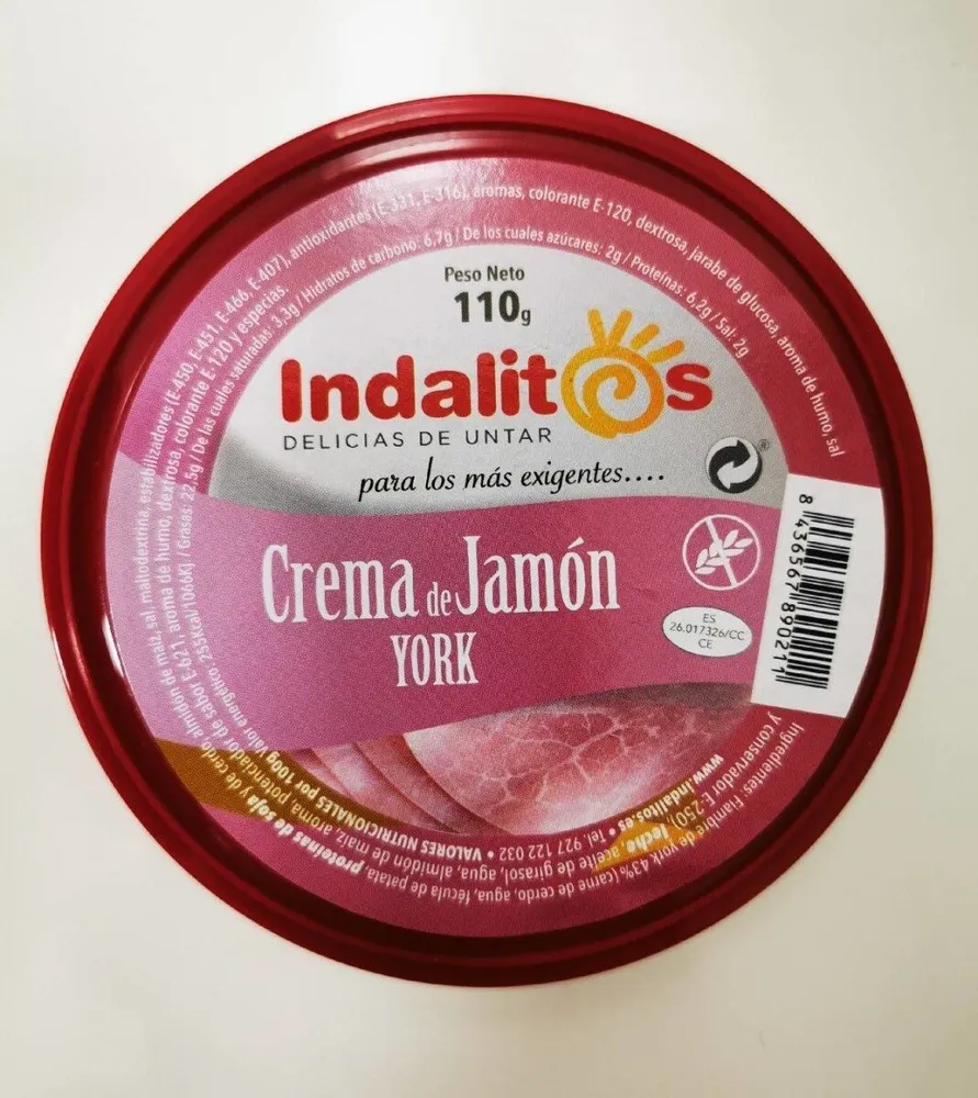 Crema de Jamón de York