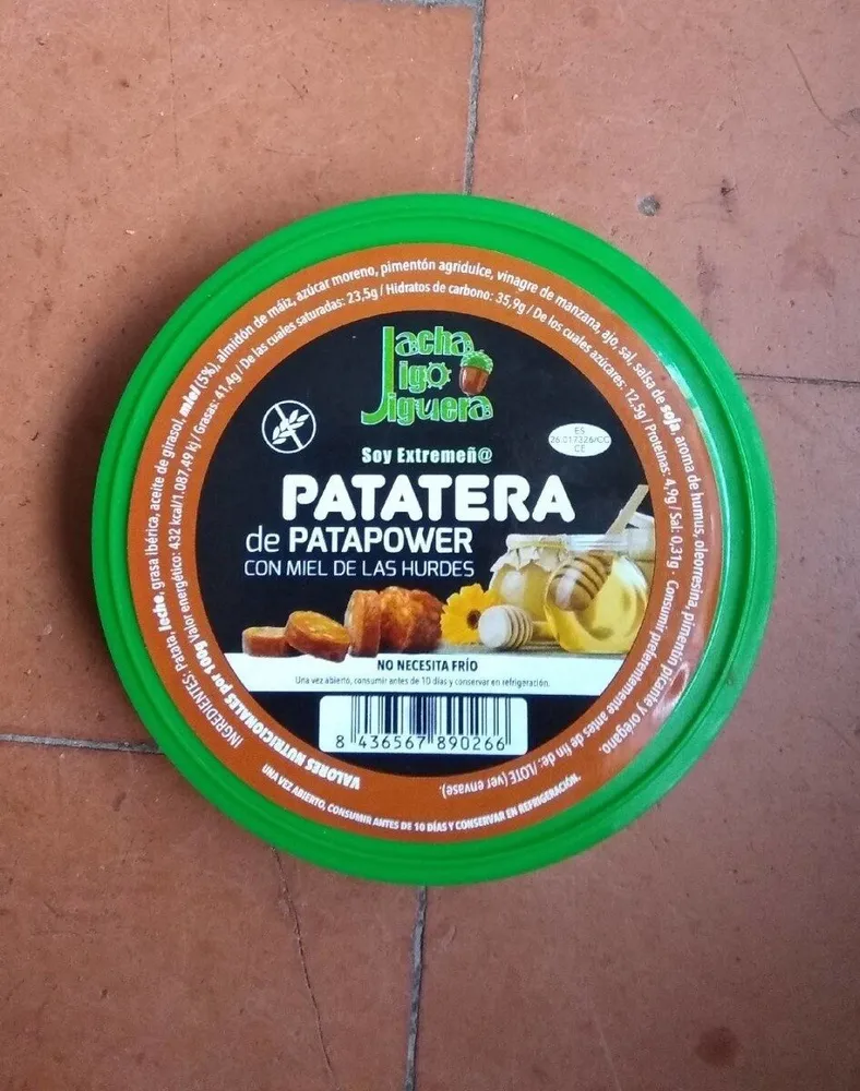 Patatera con miel de las hurdes