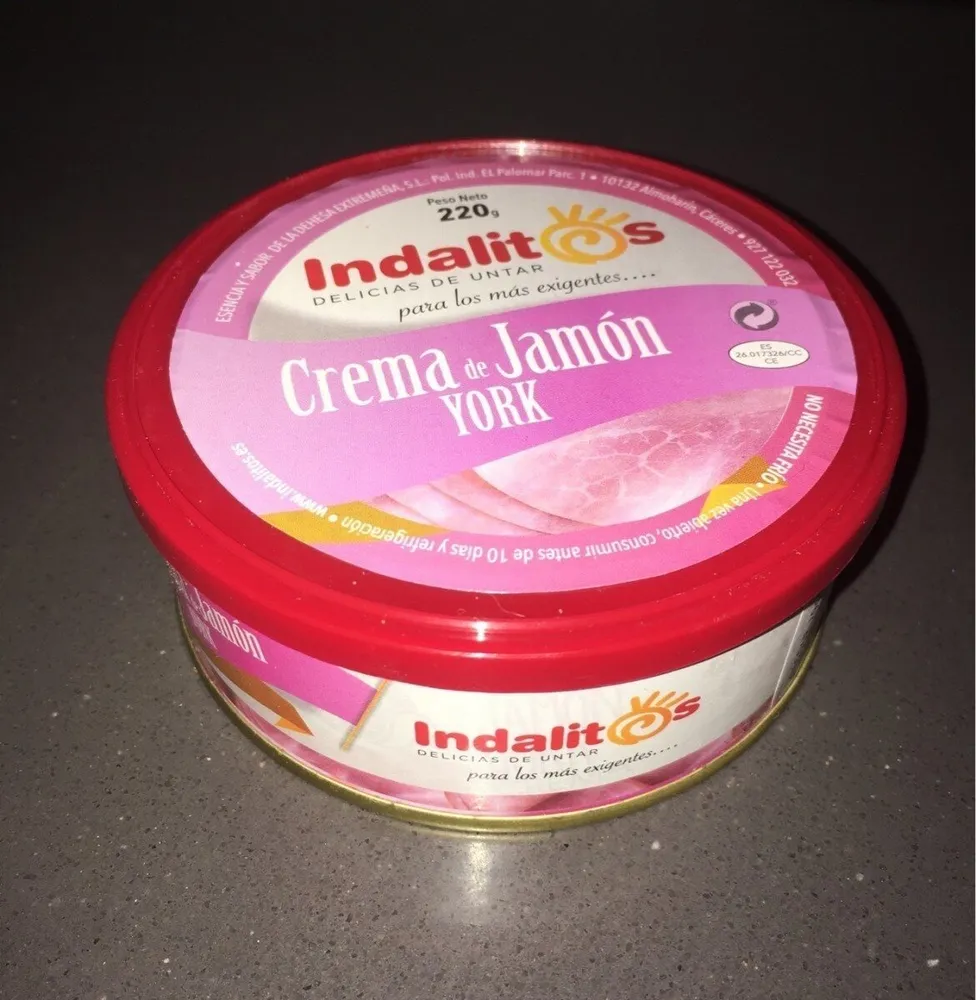 Crema de jamon york