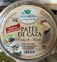 Patés de caza