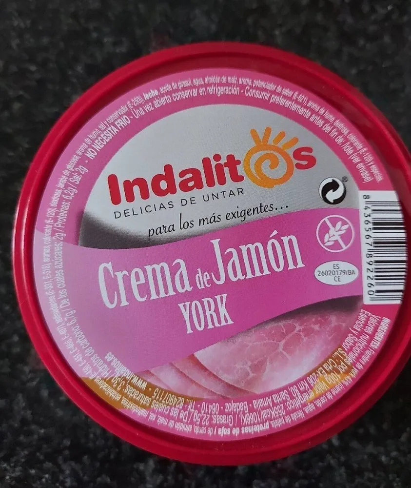 Crema de jamon york