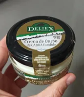 Crema de queso de cabra fundido