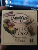 Patés de cabeza ciervo con Boletus