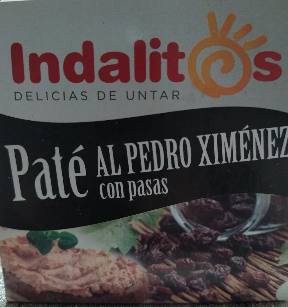 Pate al Pedro Ximénez con pasas