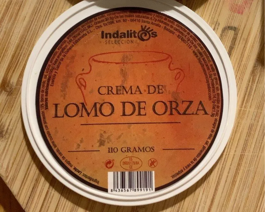 Crema de Lomo de Orza