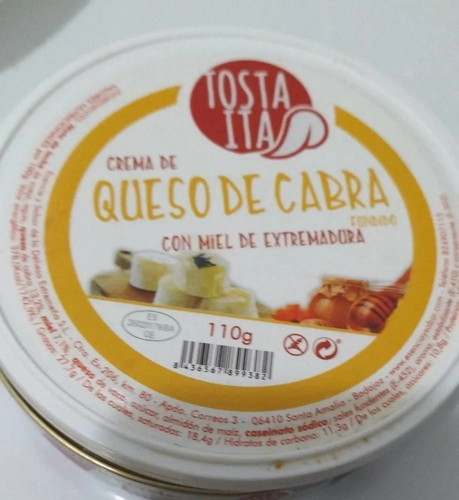 Queso de cabra con miel de Extremadura