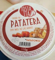 Crema de patatera con miel de las hurdes