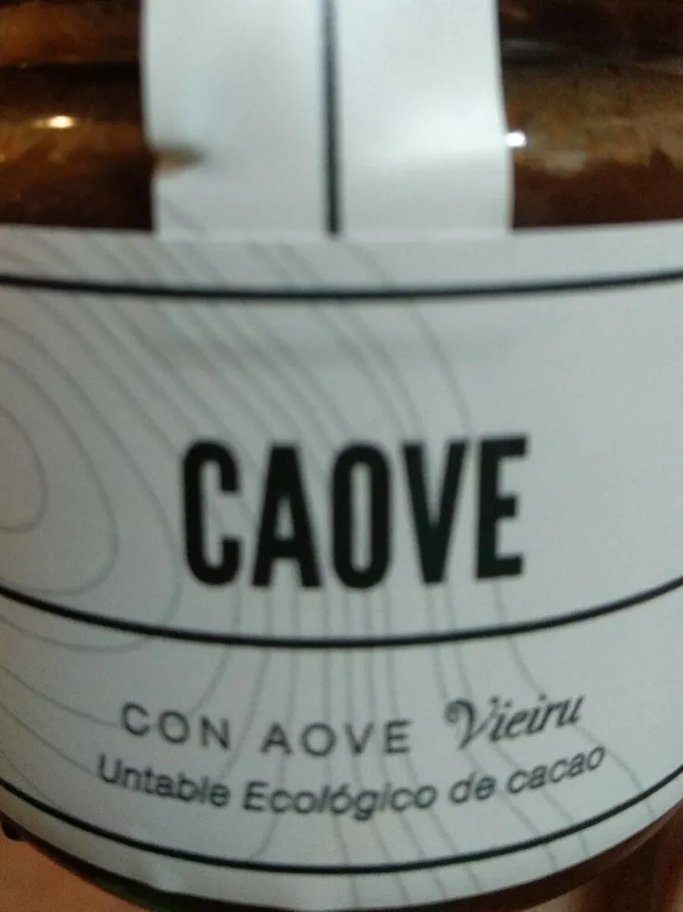 Caove. Untable ecológico de cacao