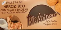 Galleta de Arroz BIO con Coco y Baobab