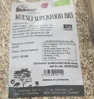 Muesli bio