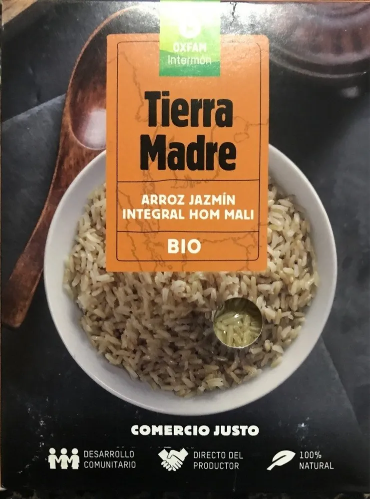Tierra madre arroz jazmín integral hom mali