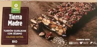 Turrón guirlache con sésamo