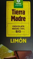 Chocolate negro 70% con limón