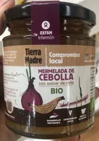 Mermelada de cebolla con azucar de caña.Bio