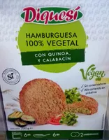 Hamburguesa con quinoa y calabacín
