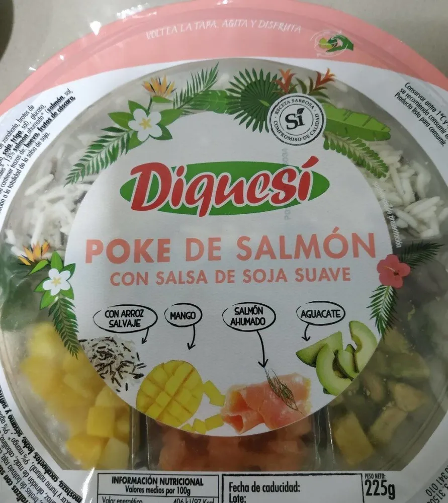 Pone de salmón