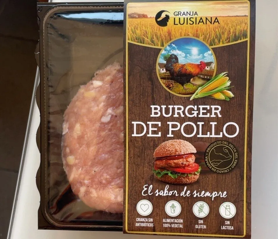 Burguer de pollo