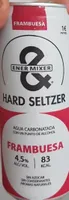 Agua carbonatada con un punto de alcohol