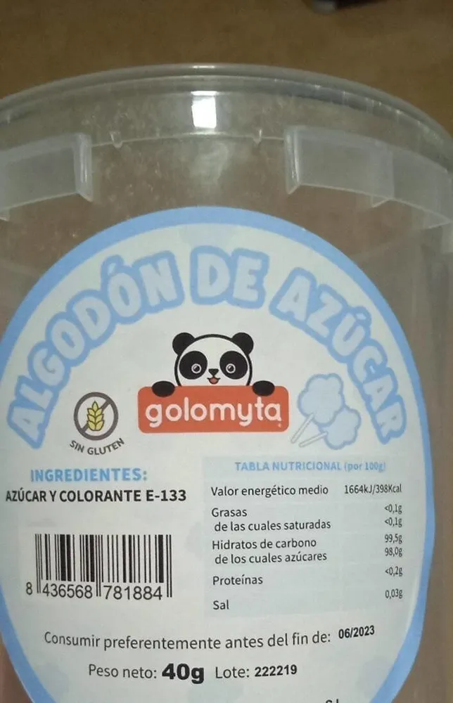 Algodón de azúcar