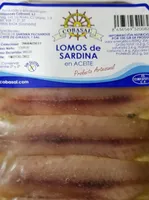 Lomos de sardina en aceite