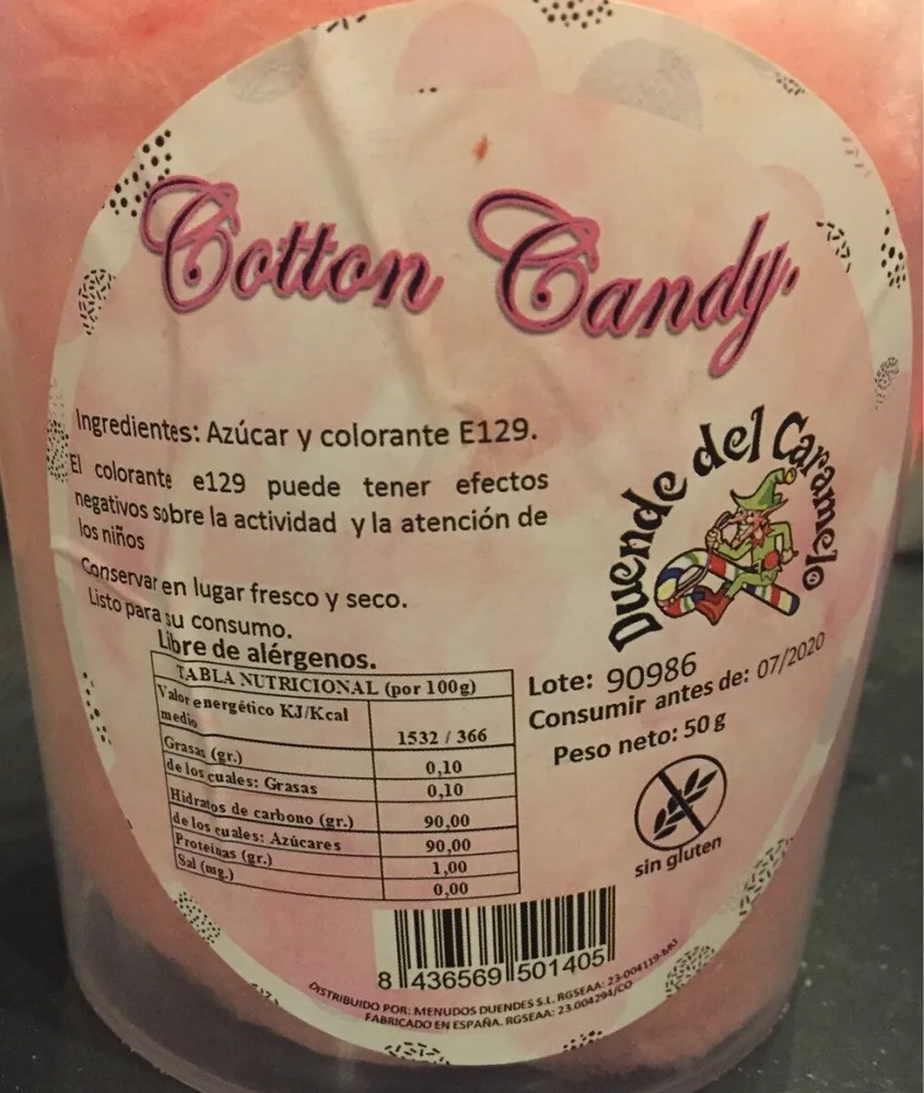 Cotton candy