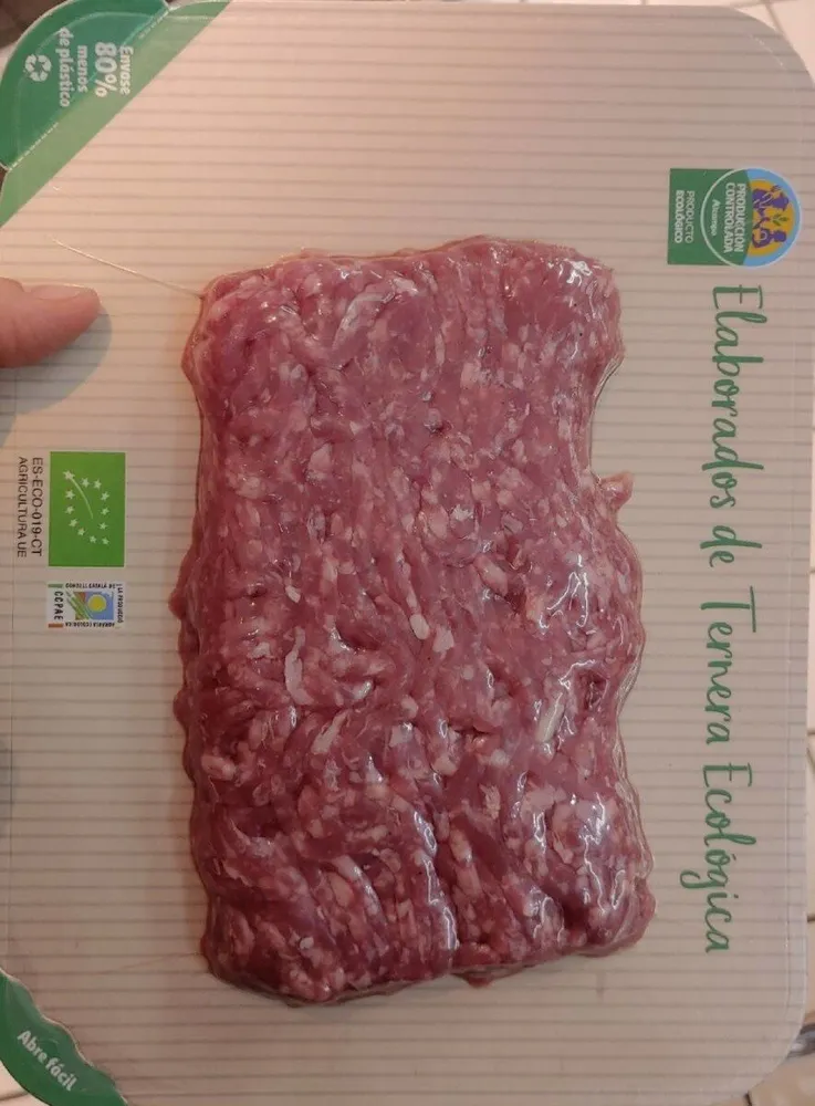Elaborado de ternera ecologica