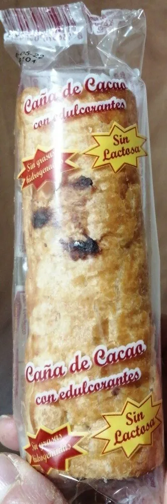 Caña de cacao sin azúcares añadidos