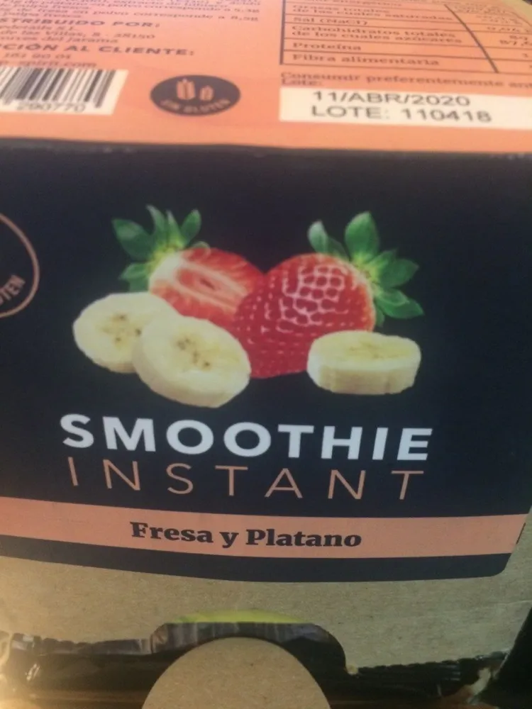 Smoothie instant