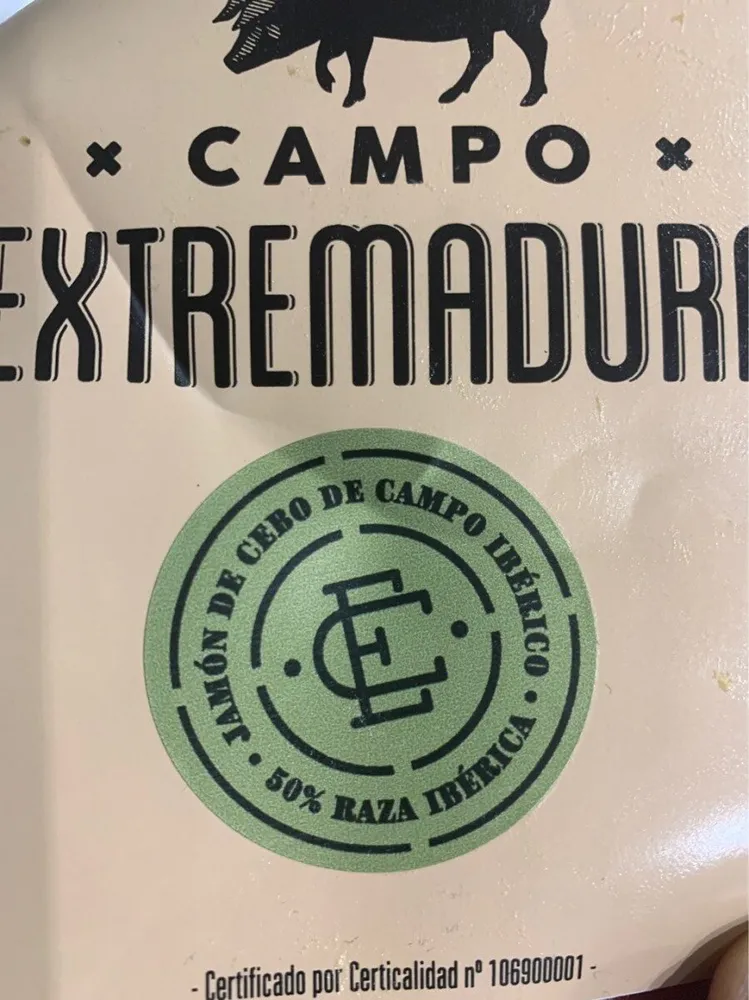 Jamón de Cebo de Campo Ibérico
