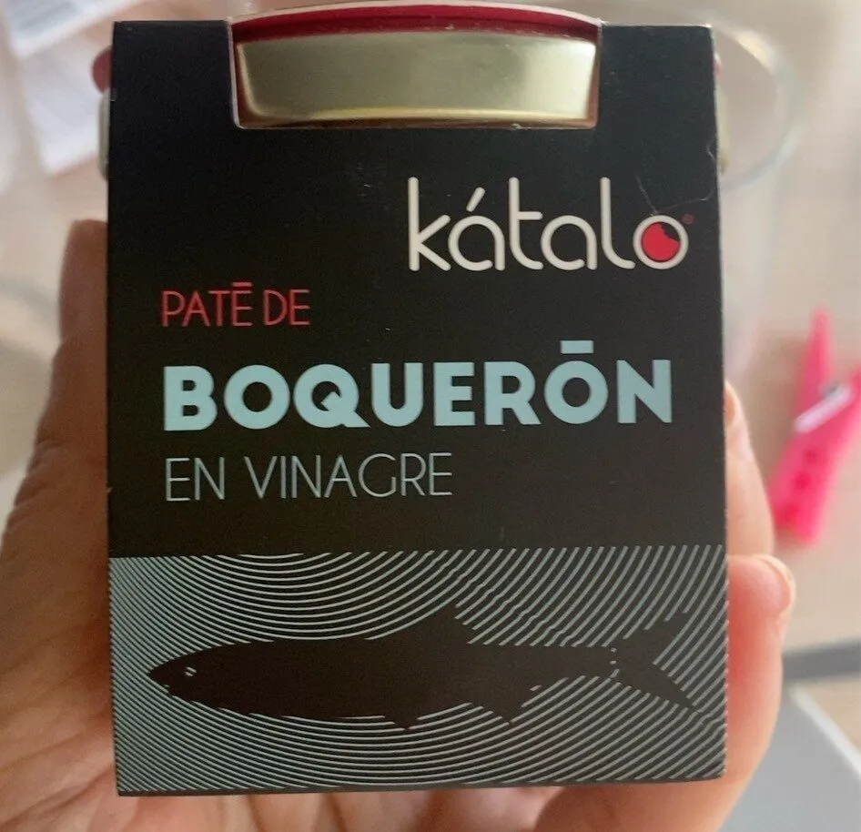 Pâté de boquerones en vinagre