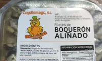 Filetes de Boquerón Aliñado