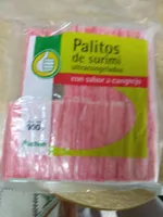 Palitos de surimi ultracongelados Auchan