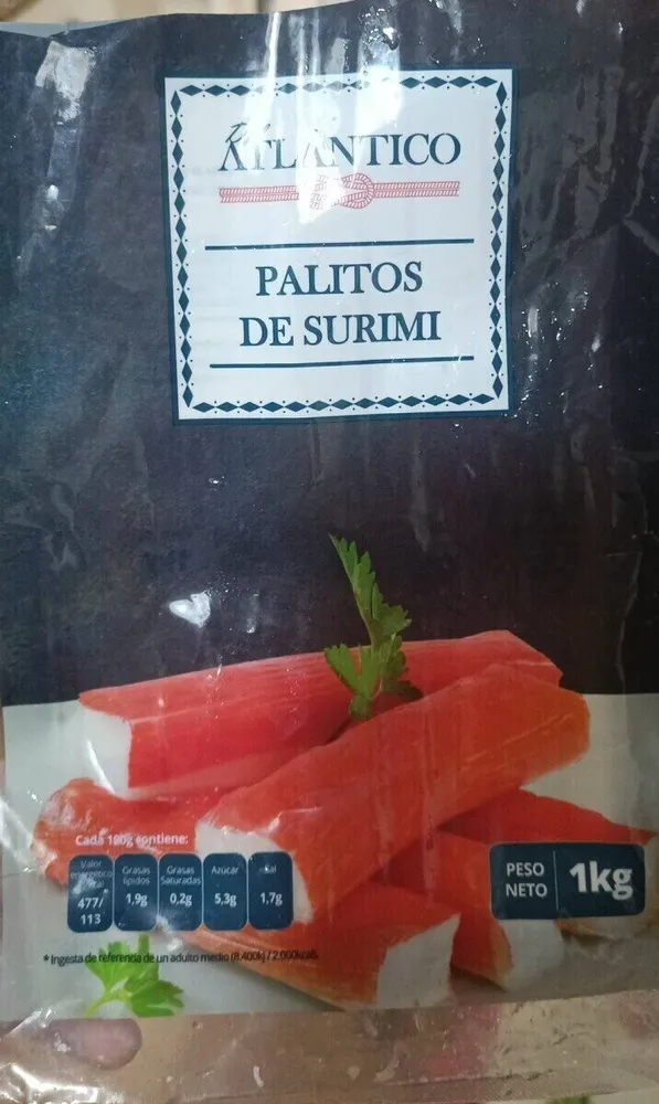 Palitos de surimi