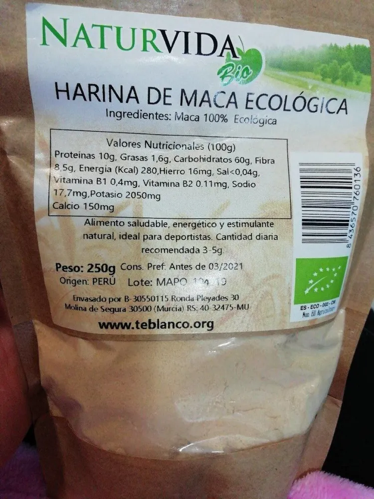 Harina de Maca Ecologica