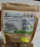 Jengibre en dados bio