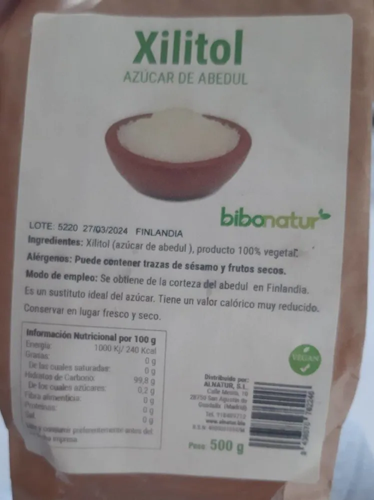 Azúcar de Abedul