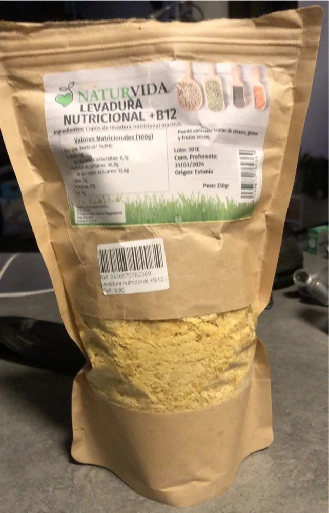 Levadura nutricional + b12