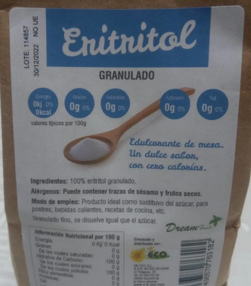 Edulcorante de mesa