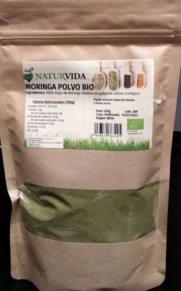 Moringa Polvo Bio