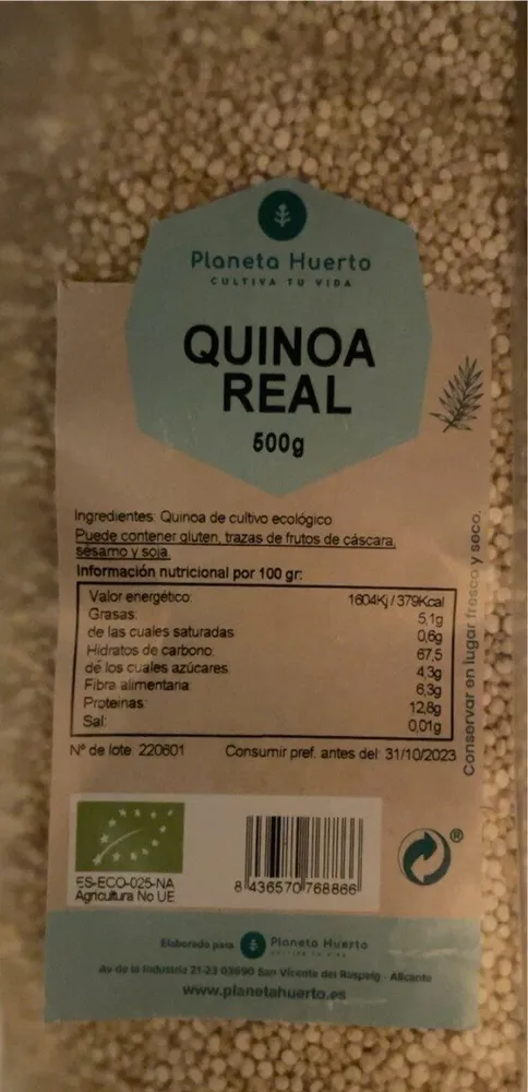 Quinoa integral
