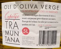 Oli d'oliva verge