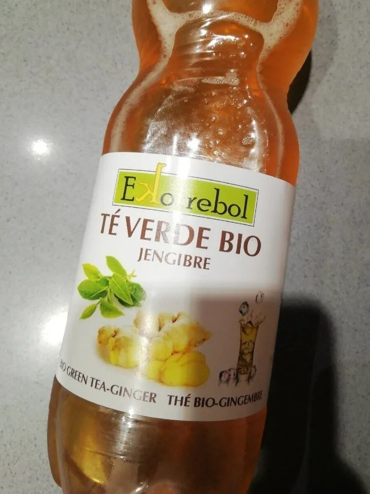 Te verde y jengibre