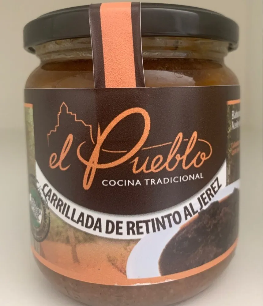 Carrillada de retinto al Jerez